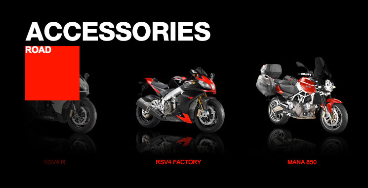 Aprilia Accessories Website