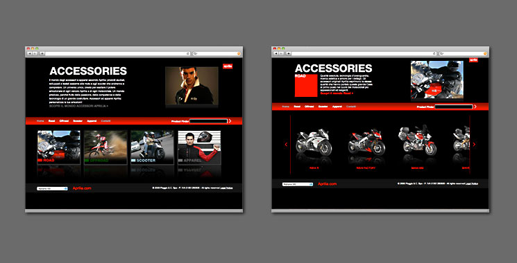 Aprilia Accessories Website Aprilia Accessories Website