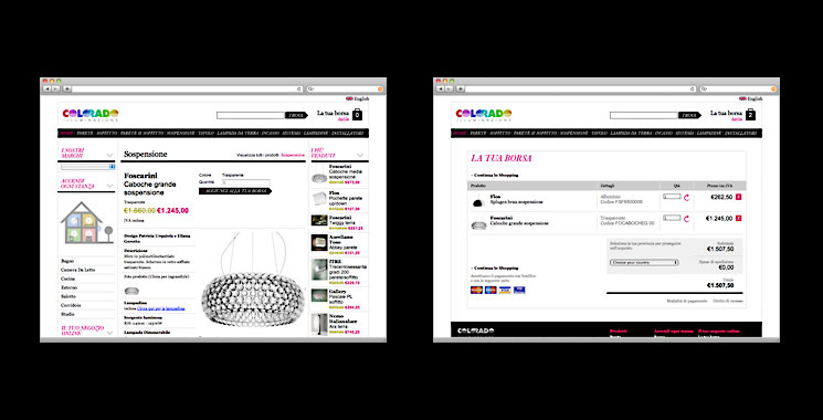 Colorado Illuminazione website 2 Colorado Illuminazione website 2