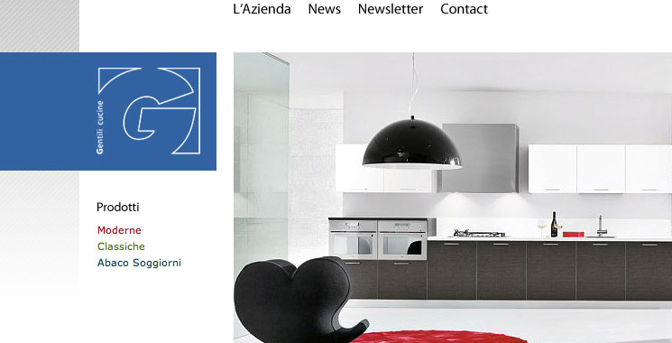 Gentili Cucine homepage